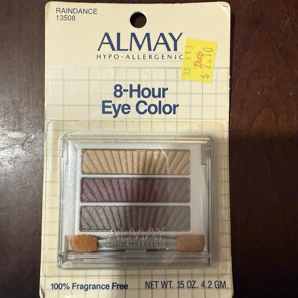 ALMAY 8-HOUR EYE COLOR  .15 oz NOS RainDance 13508 Vtg NEW Sealed EyeShadow